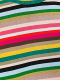 striped knitted T-shirt