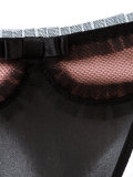 lace detail thong
