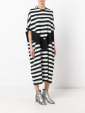 striped shift dress