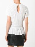 macramé detail blouse
