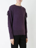 lace-up jumper 