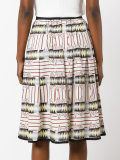 printed midi skirt 