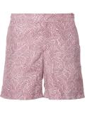 waves print swim shorts