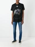Cuban fit distressed jeans