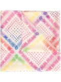 'Paisley repeat rainbow'围巾
