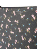 flower print pouch