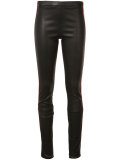 contrast stripe trousers 