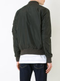 arm pocket bomber jacket