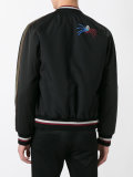 beaded spider bomber jacket