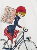 bicycle girl T-shirt