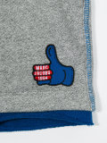 thumbs up patch shorts