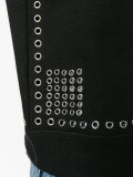eyelet embellished sweatshirt