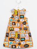 speech bubble print dress