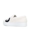 You! patch slip-on sneakers