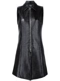 long zipped waistcoat