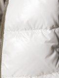 hooded puffer gilet 