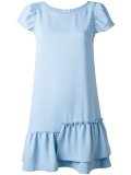 asymmetric hem mini skirt