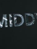 'Middy'标志刺绣毛衣