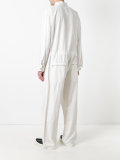 herringbone pattern jumpsuit