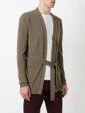 belted cardigan