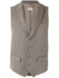 peaked lapel waistcoat