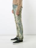 ripped slim-fit jeans