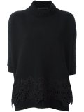 lace applique dolmain jumper
