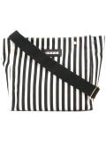 striped shopper tote