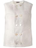 double breasted vest