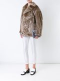 lace up biker jacket