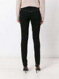 studded trim pants 