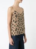 leopard printed cami top 