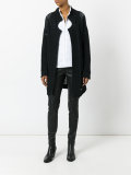 open knit cardigan