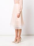 layered organza skirt 