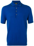 knitted polo shirt