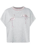 flamingo knit T-shirt 