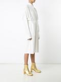 drawstring waistband dress