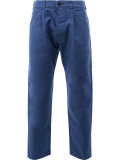 tapered cropped trousers