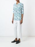 ikat print shirt
