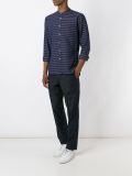 'Textured Grandad Collar'衬衫