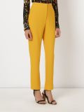 mid-rise tailored trousers