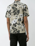 floral print shortsleeved shirt