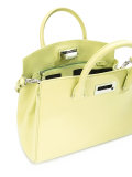 clasp fastening tote