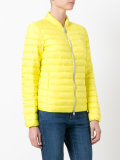 zipped padded jacket