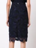floral netted skirt