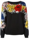 floral intarsia jumper
