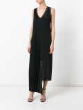 pleated dress