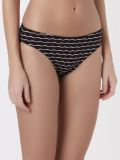 striped bikini bottom