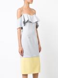 ruffled dress