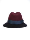 colour block hat